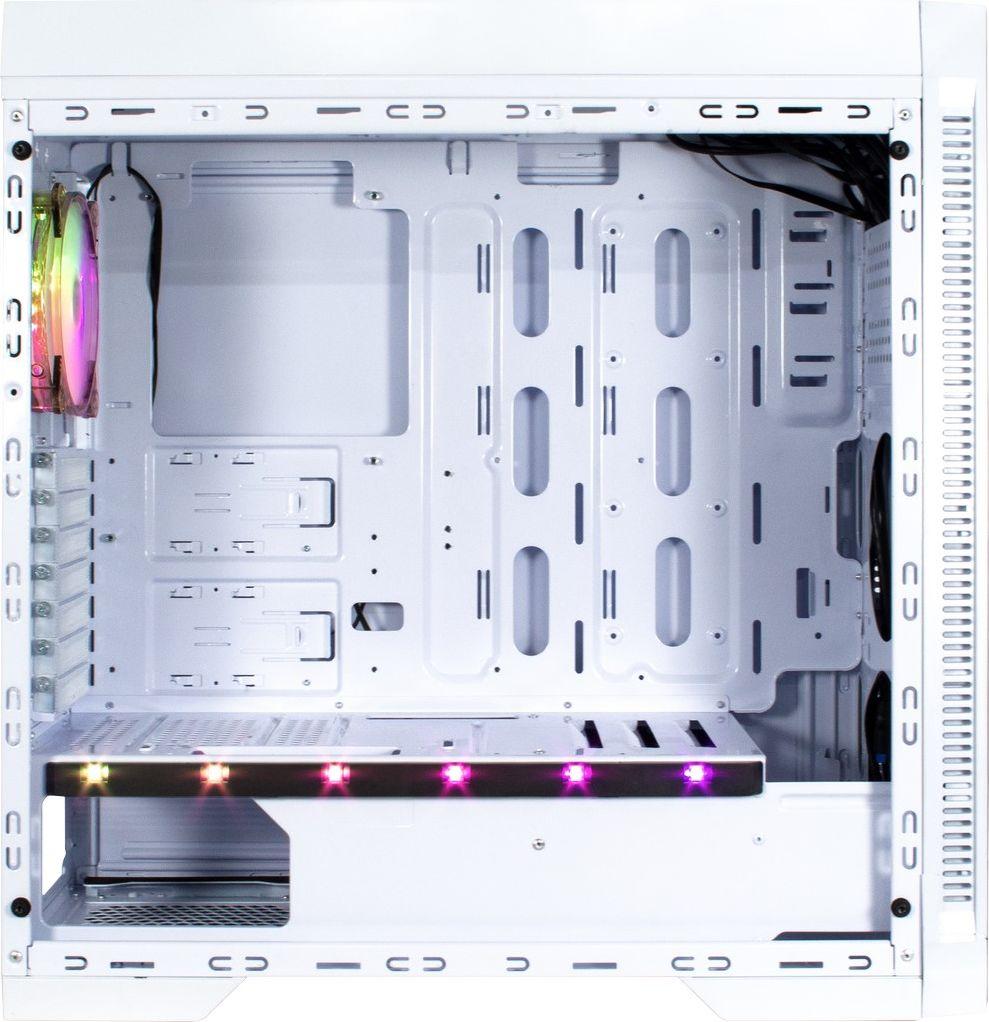 Kasë Inter-Tech X-908 Infini2, e bardhë, Midi Tower
