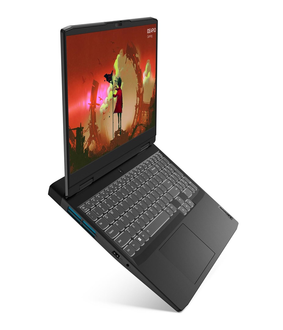 Laptop Lenovo IdeaPad Gaming 3 15ARH7, 15.6", AMD Ryzen 7 6800H, 16 GB RAM, 512 GB SSD, SSD NVIDIA GeForce RTX 3050, i hirtë