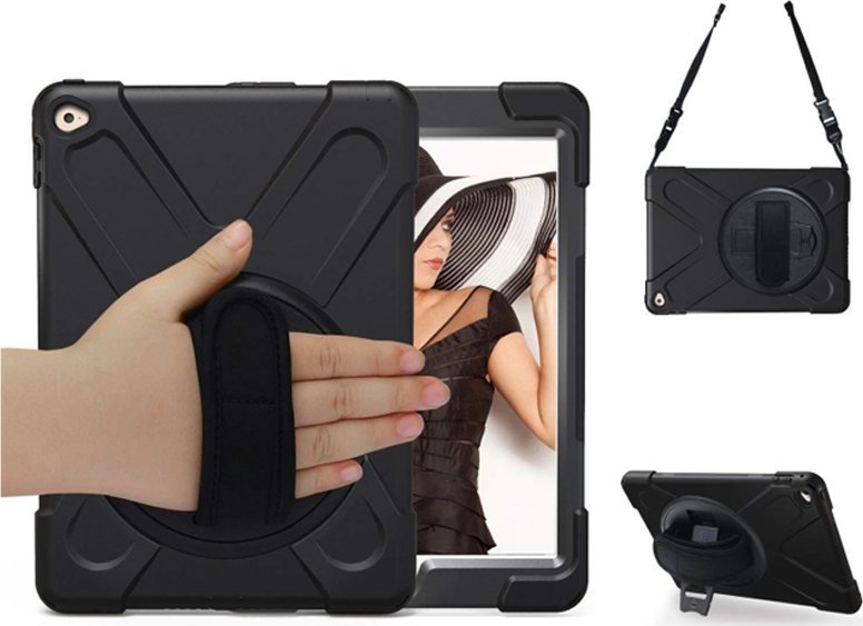 Këllëf tablet eSTUFF ES681542, për iPad Air 2 9.7", i zi