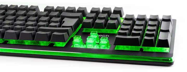 Tastierë C-TECH Iris, CZ/SK, e zezë