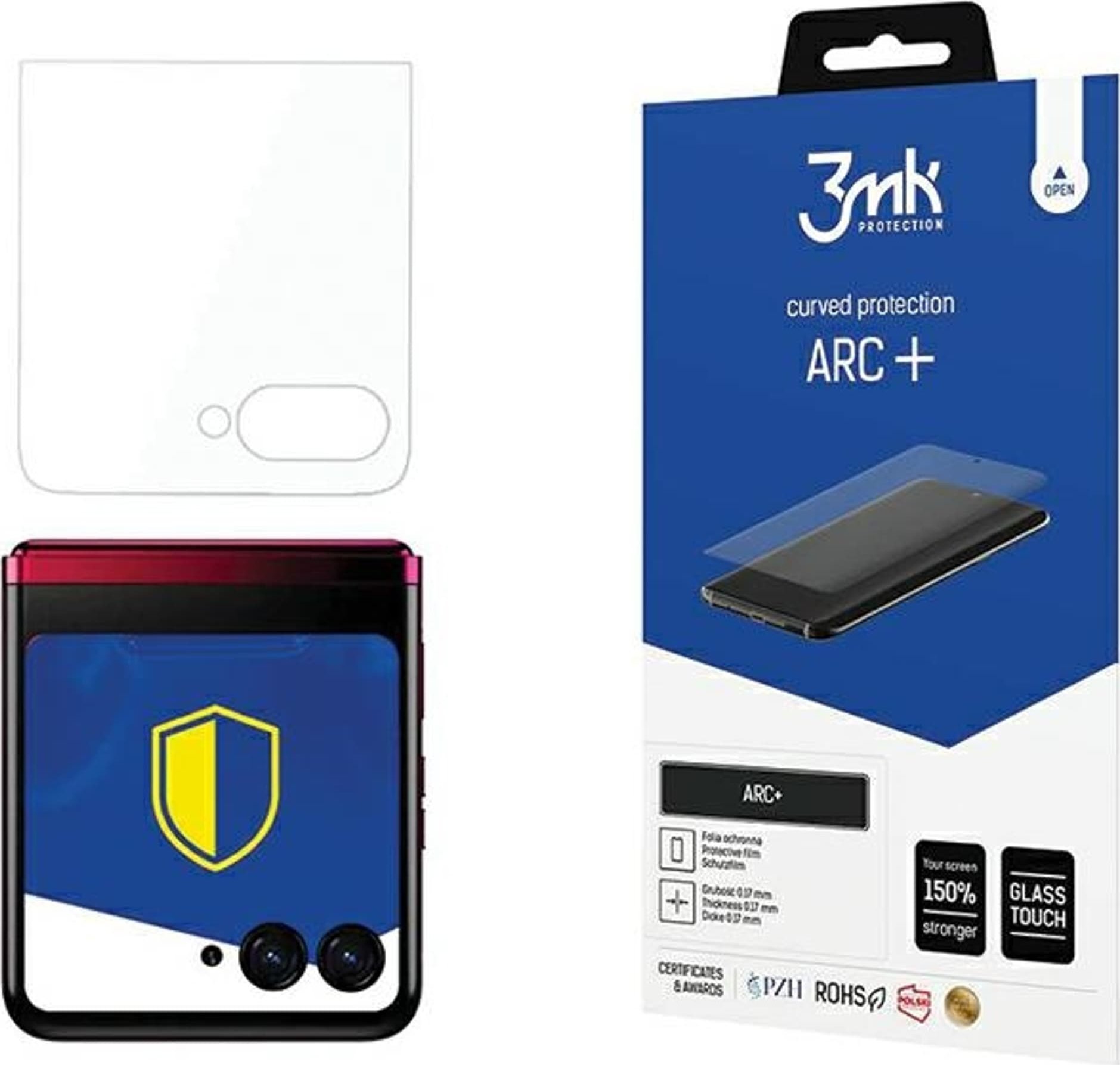 Film mbrojtës 3mk ARC+ për Motorola Razr 40 Ultra, ekran i përparmë, transparent