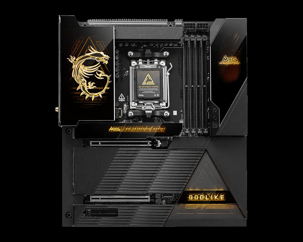Pllakë amë MSI MEG X870E GODLIKE, E-ATX, AMD AM5, X870E