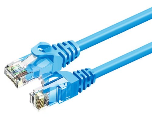Kabllo rrjeti ZOY, Cat. 6a, UTP, CCA, 2m, e kaltër