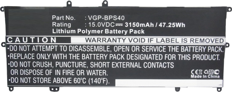 Bateri laptopi CoreParts MBXSO-BA0041, për Sony VAIO Fit 14A 15, e zezë