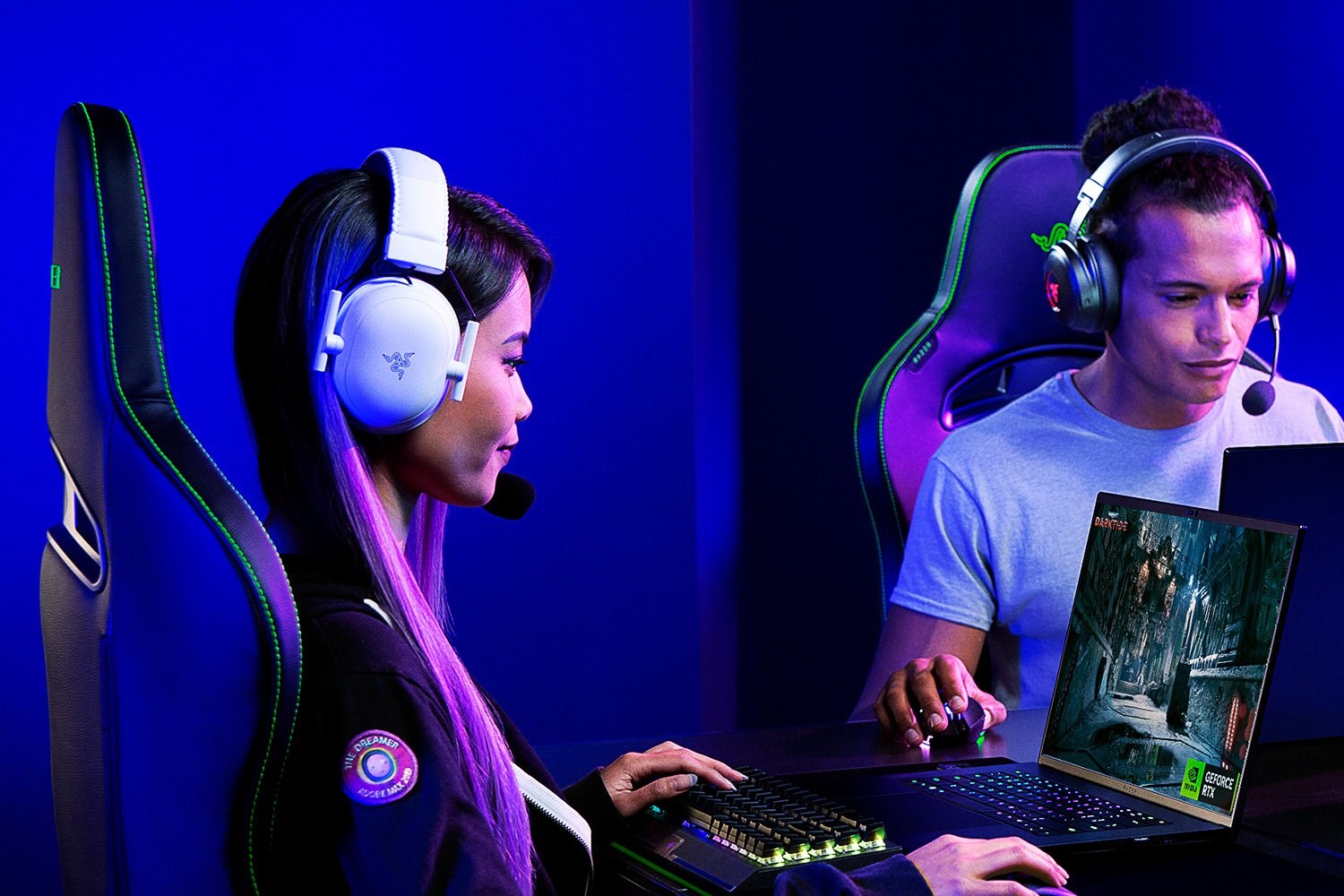 Kufje Razer BlackShark V2 Pro, wireless, të bardha