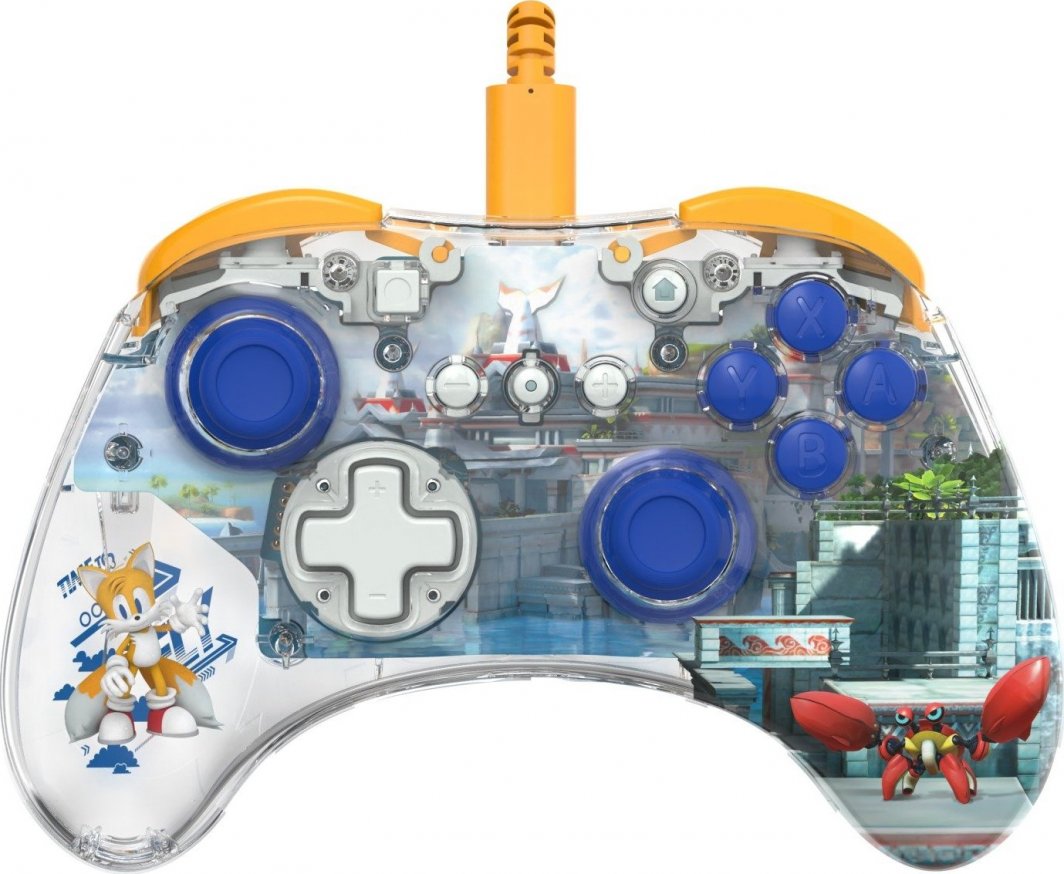 Kontroller PDP RealMz Tails Seaside Hill Zone, me kabllo, shumëngjyrësh