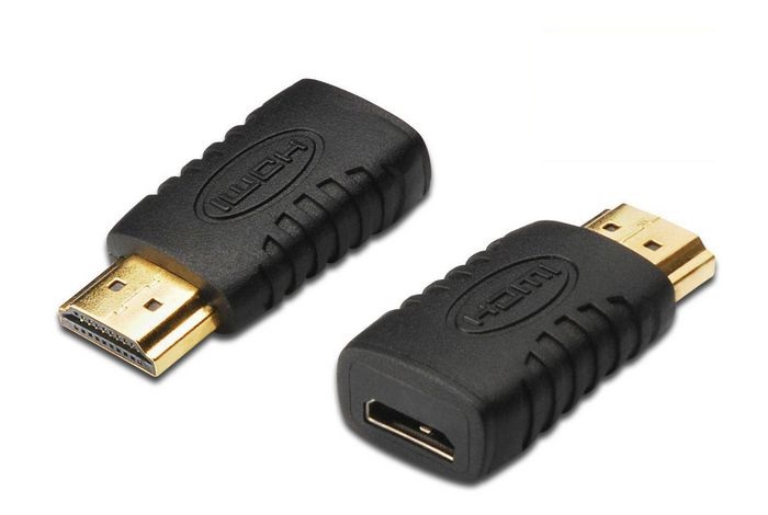 Adaptues HDMI Microconnect HDM19M19FC, mashkull në femër, i zi