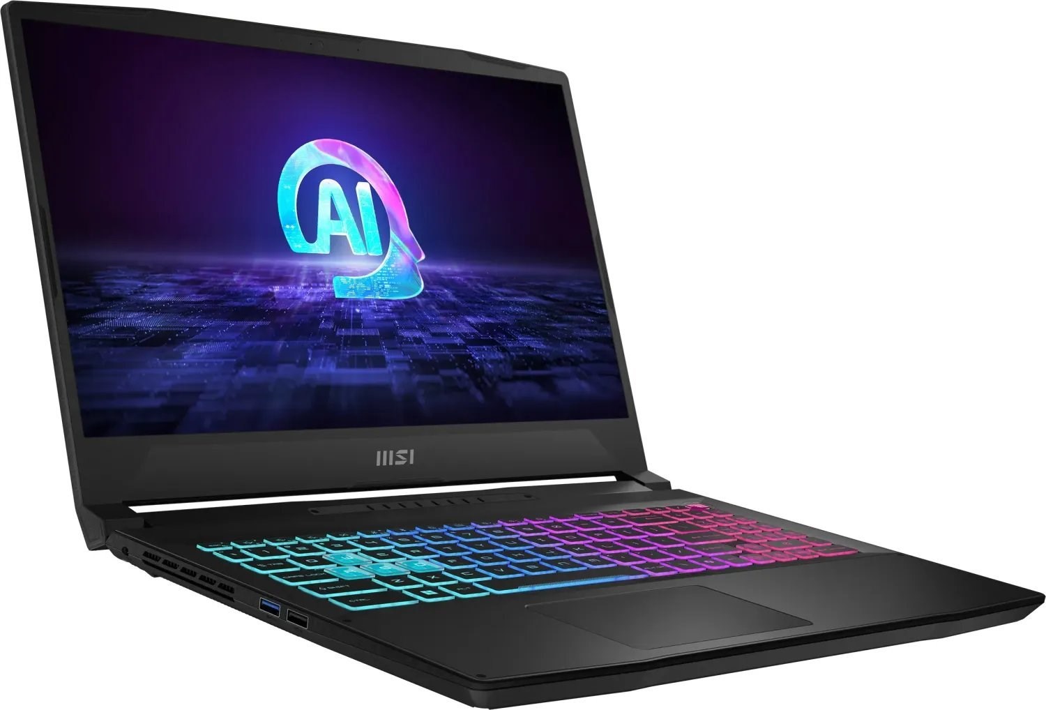 Laptop gaming MSI Katana A15 AI B8VF 487XPL, Ryzen 7 8845HS, 15.6" FHD 144Hz, 16GB RAM, 1TB SSD, RTX 4060, i zi