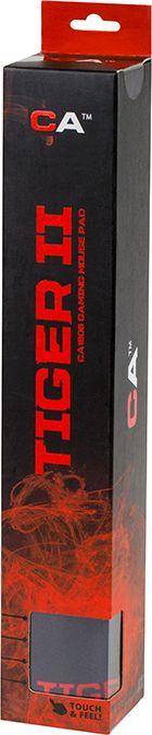 Mauspad CA Tiger II, M, i kuq