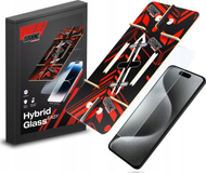 Mbrojtës ekrani GrizzGlass HybridGlass Easy, për Apple iPhone 15 Pro Max, transparent