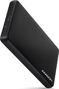 Kuti e jashtme për disk 2.5" Axagon EE25-SLC, USB-C 3.2 Gen 1, plastike, e zezë