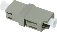 Adaptor fibër optike Qoltec LC UPC, simplex, MultiMode, blu