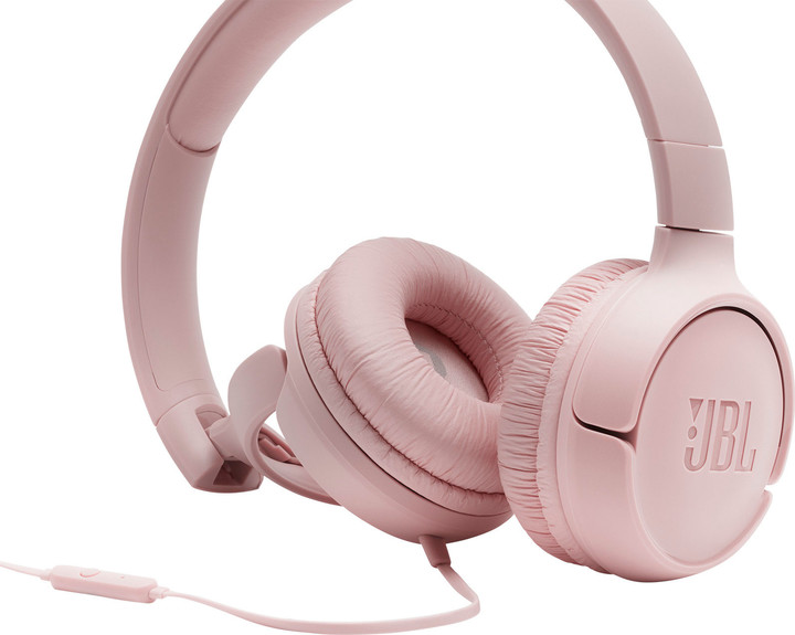 [OUTLET] Kufje JBL Tune 500 T500PIK, rozë