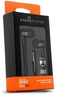 Kufje in ear Energy Sistem Urban 2, me kabllo, të zeza
