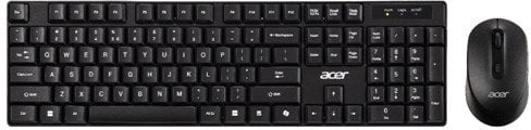 Set tastierë dhe maus wireless Acer AAK400 USI, USB, me tast Copilot, i zi