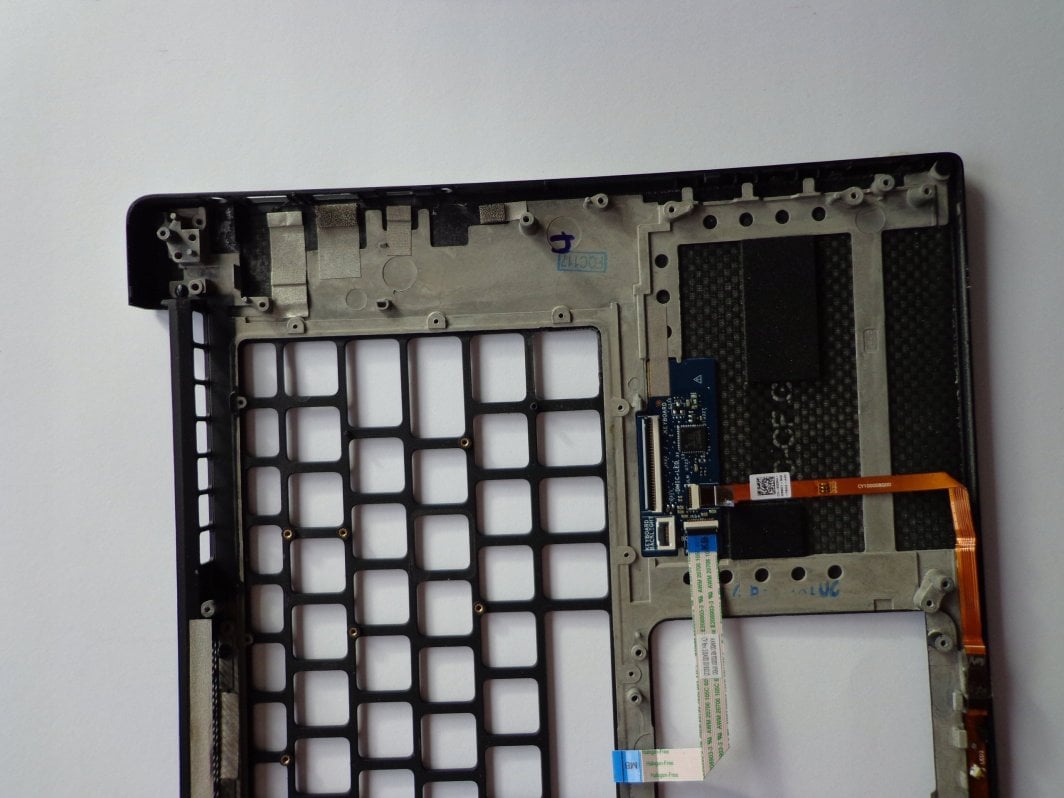 Tastierë për laptop Dell 5510/9550, 81 taste, e bardhë