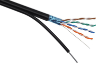 Kabllo rrjeti Solarix SXKD-5E-FTP-PE, Cat5E FTP, 305m, e zezë