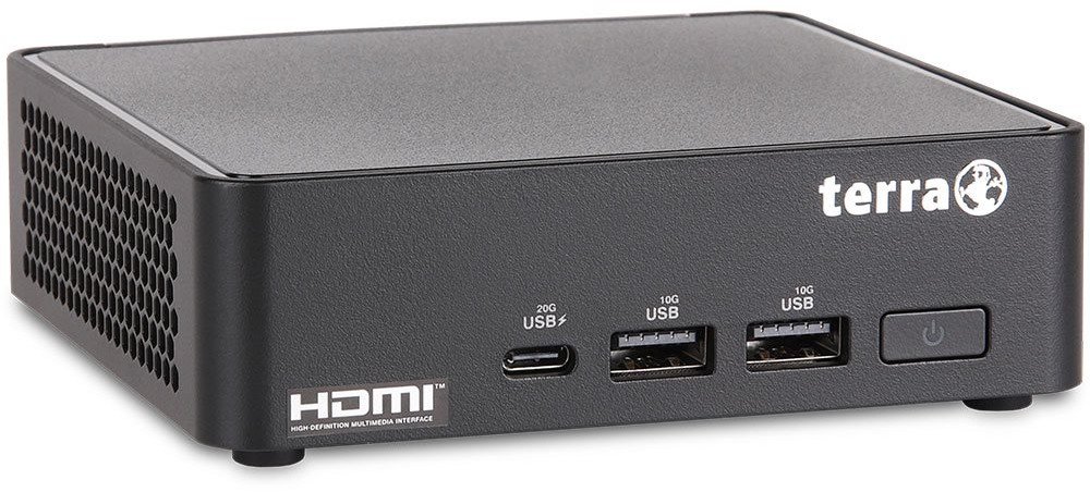Kompjuter mini Terra PC Micro 5000 Silent Greenline, Intel Core 3 100U, 8GB RAM, 500GB SSD, i zi