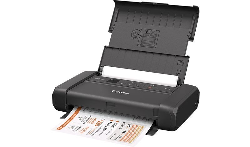 Printer portativ Canon PIXMA TR150 me bateri, A4, wireless, i zi