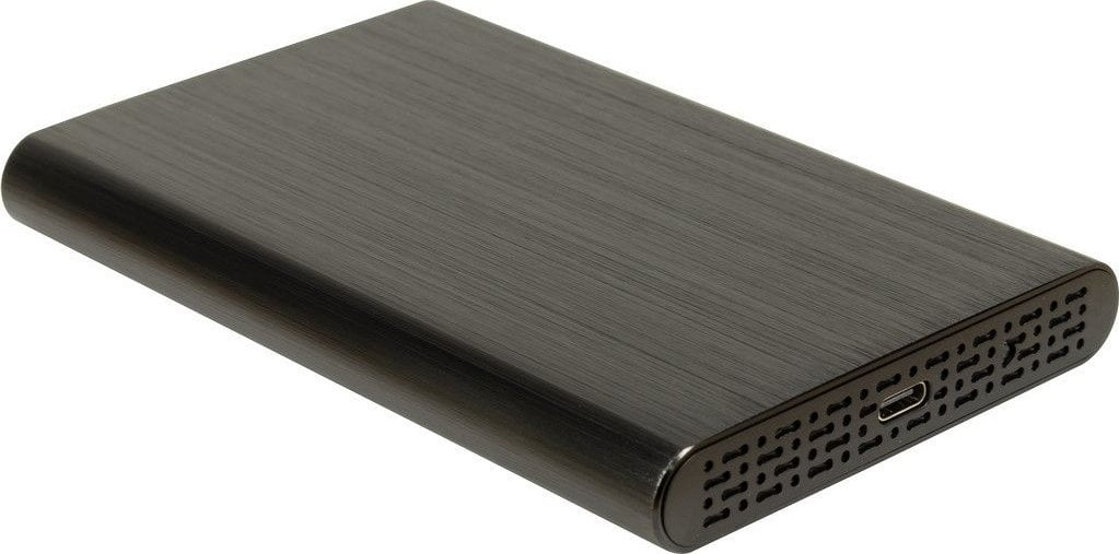 Kuti eksternale Inter-Tech GD-25010, 2.5", USB Type-C 10 Gbit/s, e zezë