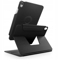 Mbrojtëse magnetike Uniq Rovus Snapmount për iPad 11", rrotullim 360°, me mbajtëse Apple Pencil, e zezë