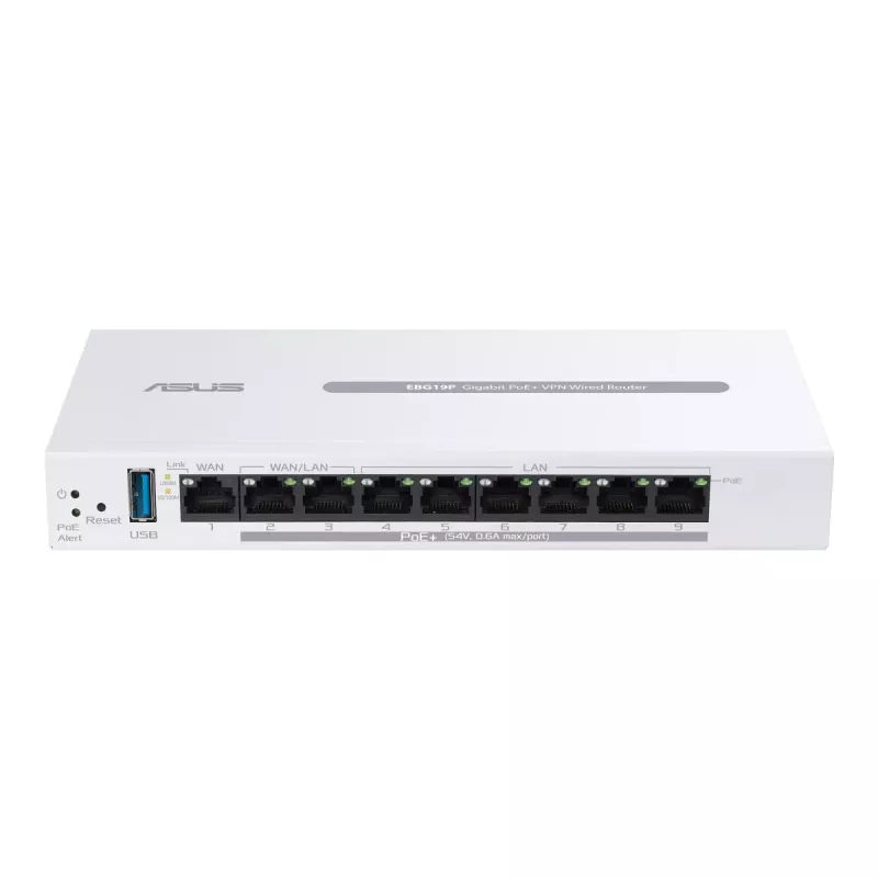 Ruter ASUS Expert WiFi EBG190 GigabitPoE+ VPN, e bardhë