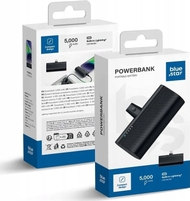 Powerbank Blue Star W0556P, 5000 mAh, Lightning i integruar, i zi