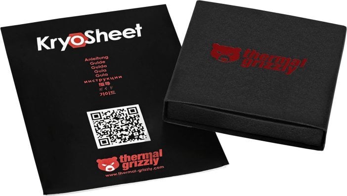 Jastëk termik Thermal Grizzly KryoSheet 33 x 33mm, 0.2mm, gri