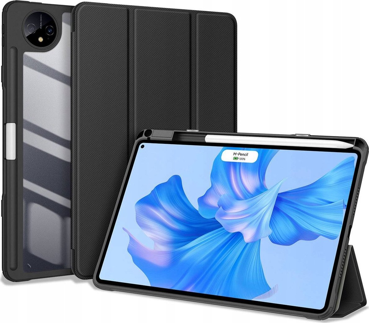 Këllëf tablet DuxDucis Toby Huawei MatePad Pro 11 2022, me kapak inteligjent, me mbajtëse stylus, i zi