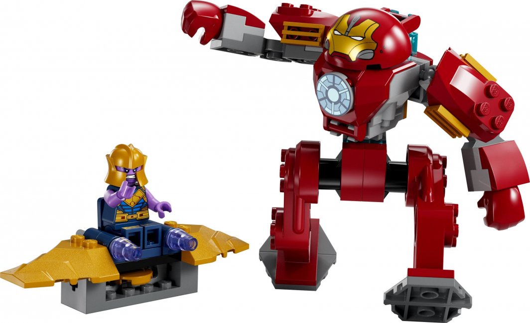 Set LEGO® Marvel 76263 Iron Man Hulkbuster Vs. Thanos, 66 pjesë