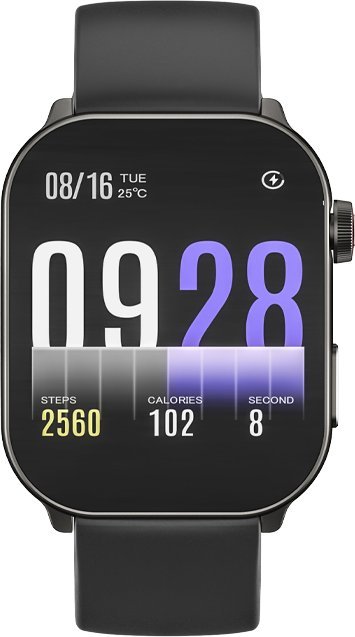 Orë inteligjente Kieslect Balance, ekran 2.1" AMOLED, Bluetooth 5.2, e zezë