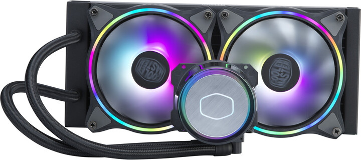 [OUTLET] Ftohës Cooler Master MasterLiquid ML240 Illusion, 2x120mm ARGB, i zi