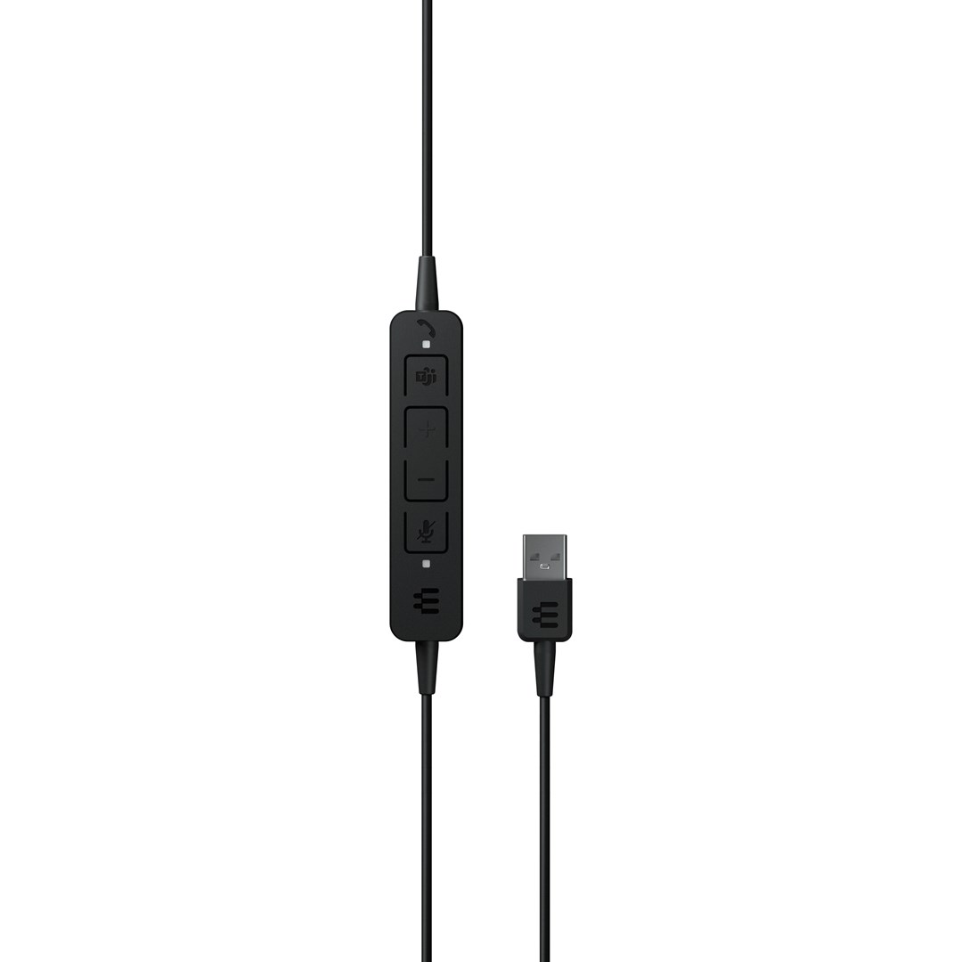 Kufje EPOS ADAPT 160T USB II, USB-A, të zeza