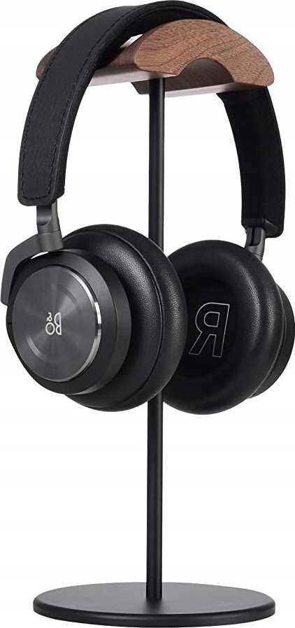 Mbajtëse për kufje Mozos HS, alumini, e zezë