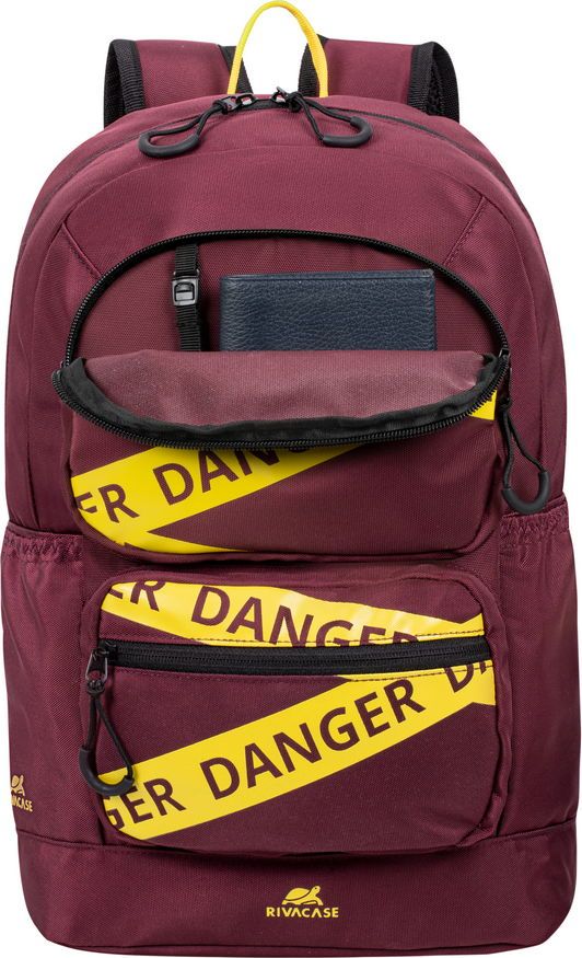 Shpinë RivaCase Erebus 5421, 13.3", kundër ujit, e kuqe burgundy