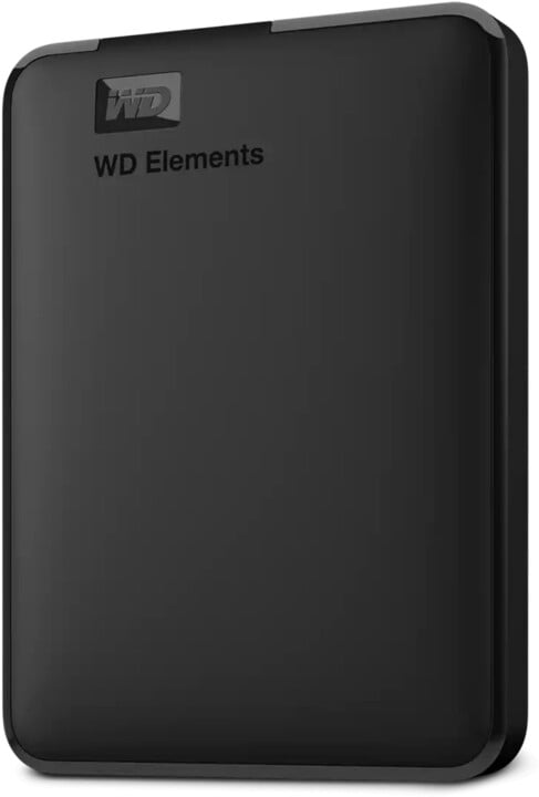Disk i jashtëm WD Elements Portable, 4TB, i zi