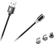 Kabllo USB Rebel Comp RB-6004-100-B, USB-A në USB-C, 1 m, e zezë