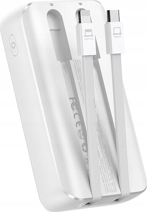 Powerbank Joyroom JR-PBC06, 10000mAh, 30W, kabllo USB C dhe Lightning të integruara