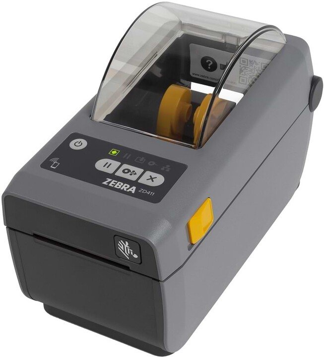 [OUTLET] Printer për etiketa Zebra ZD411, DT, 203dpi, i zi