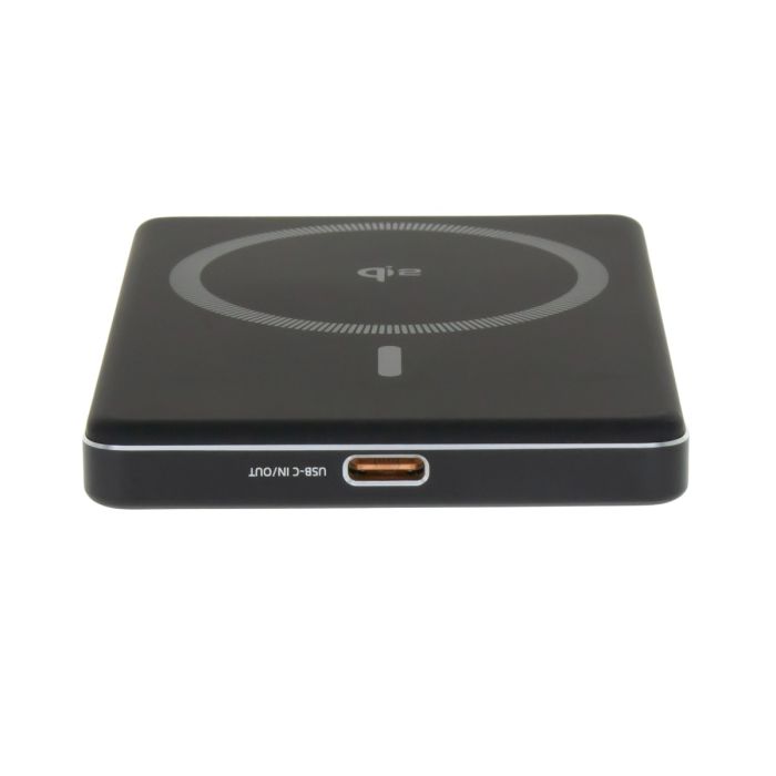 Dviced Qi2 Ultrathin MagSafe Power Bank 5000mAh, Black