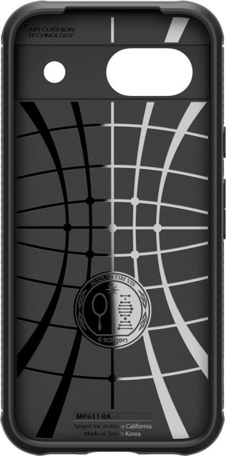 Mbulesë telefoni Spigen Rugged Armor për Google Pixel 8a, TPU, mbrojtje nga rëniet, e zezë matte