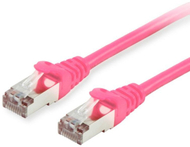 Мрежен кабел Equip 615587, Cat6 S FTP, RJ45, 50m, розова