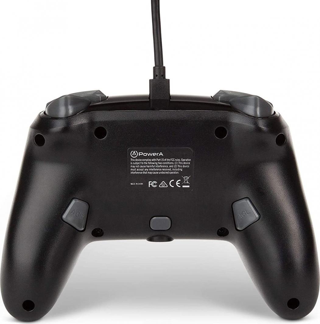 Kontroller PowerA Super Mario, me kabllo, i argjendtë