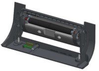 Dispenser etiketash Zebra P1117258-030, për printer Zebra ZD411d ZD611d, i zi