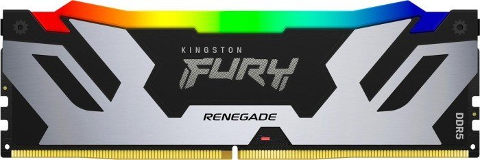 Memorie Kingston Fury Renegade RGB, DDR5, 24 GB, 6400 MHz, CL32, KF564C32RSA-24