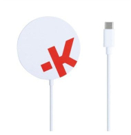Karikues pa tel Skross MagSafe, 10W, USB C, i bardhë