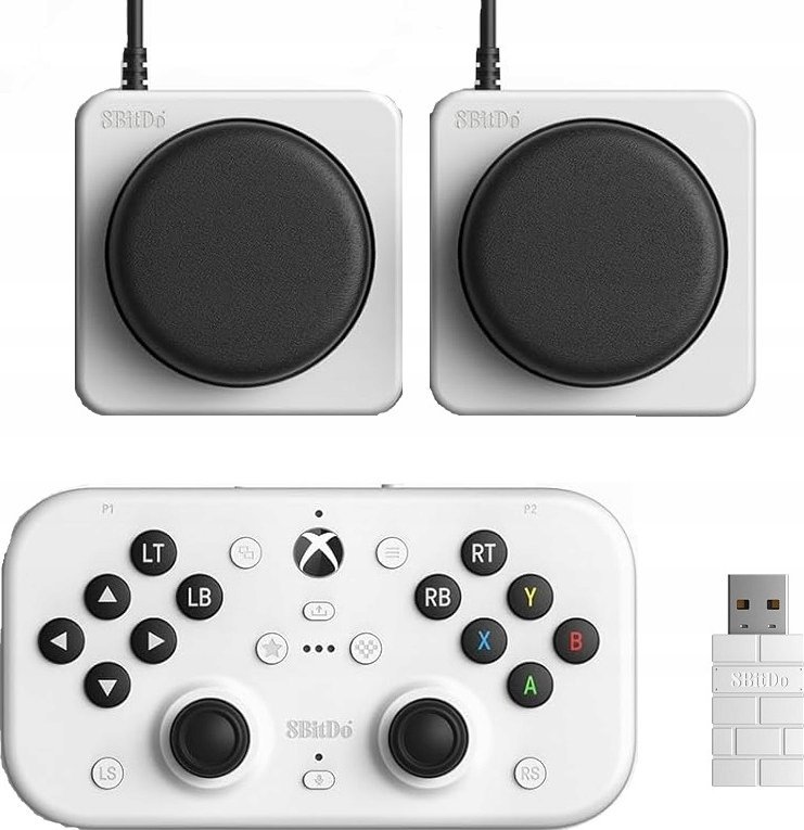 Gamepad 8Bitdo Lite SE, wireless 2.4G, Xbox Series X S Xbox One PC, i zi