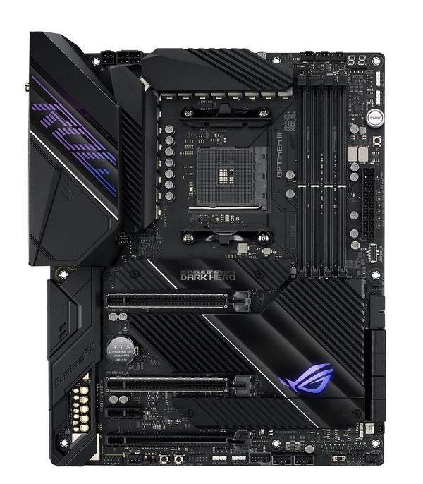 Pllakë amë ASUS ROG Crosshair VIII Dark Hero AMD X570 Socket AM4 ATX