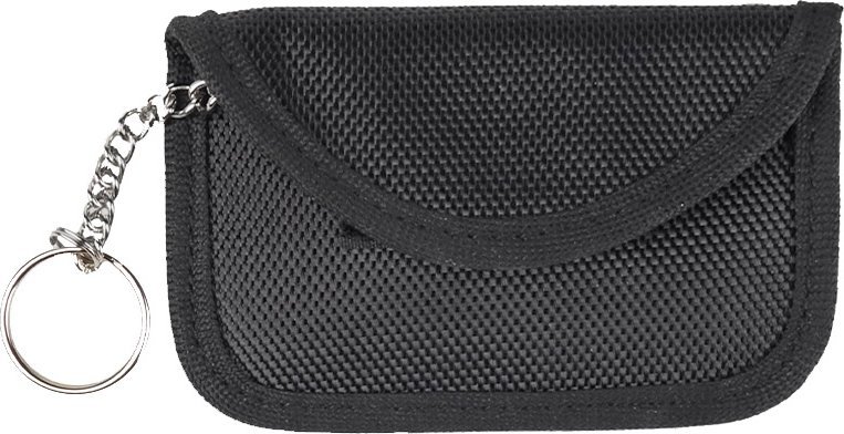 Etui mbrojtës RFID për çelës makine keyless, anti vjedhje, i zi