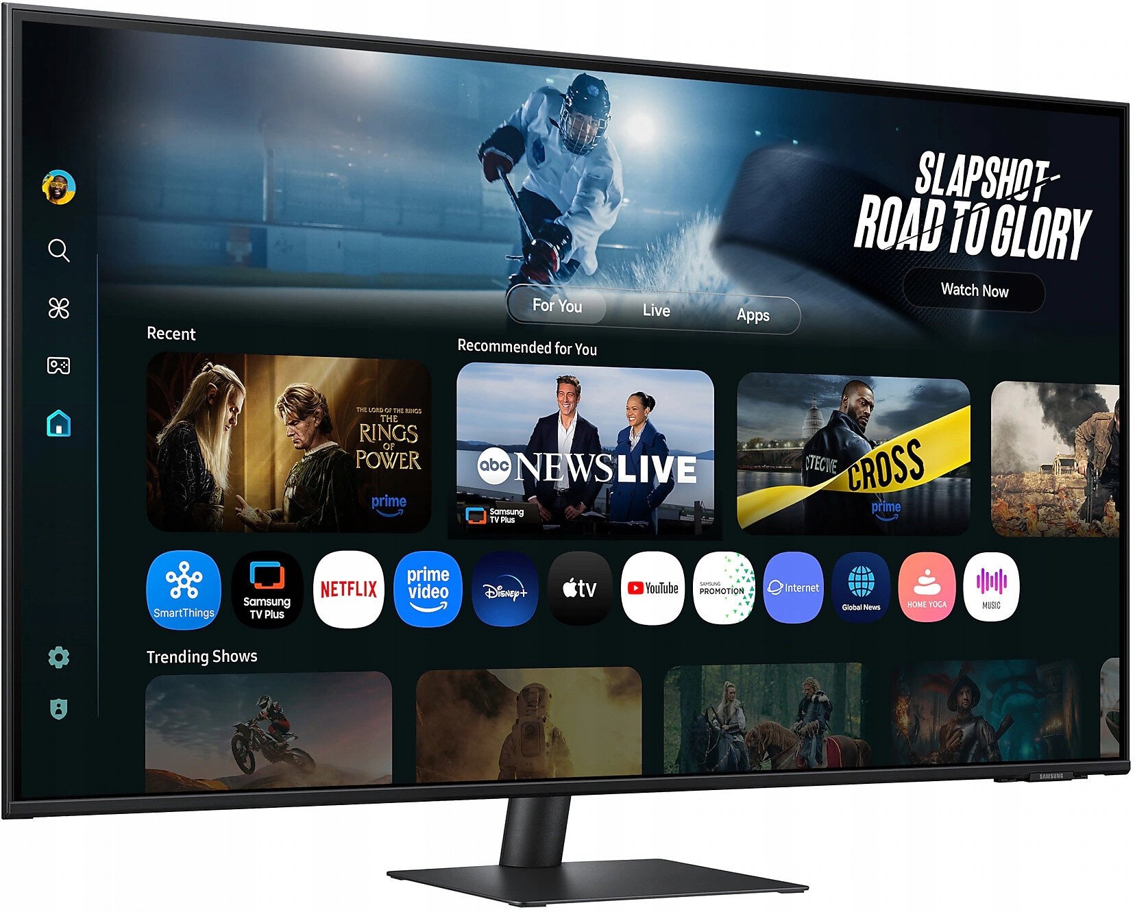 Monitor Smart Samsung M7 M70F, 43", 4K, Vision AI